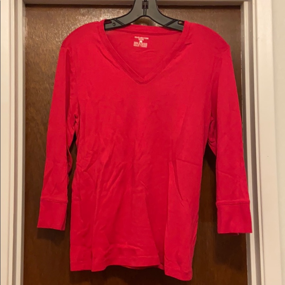Pink Jones New York Sport top